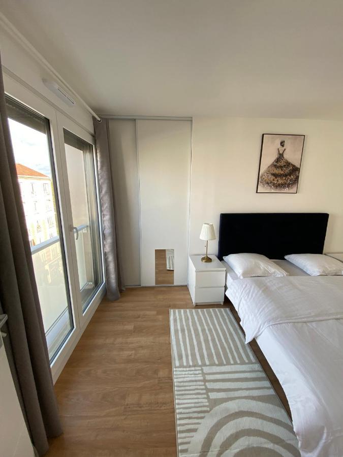 Luxury Appartement 5 Asnieres Paris Bagian luar foto